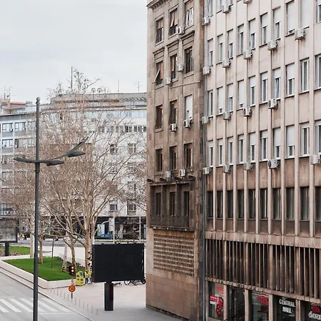 Aesthetic With Balcony 5min To Republic Square Apartament Belgrad