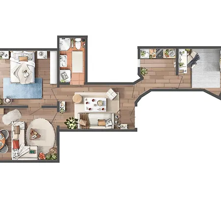 Aesthetic With Balcony 5min To Republic Square * ベオグラード